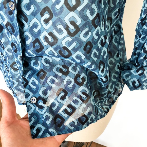 KORS MICHAEL KORS -Printed Cotton Lawn Shirt - Picture 3 of 3